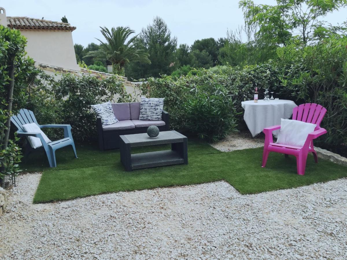 Appartement en résidence privée proche mer Sausset-les-Pins Extérieur photo
